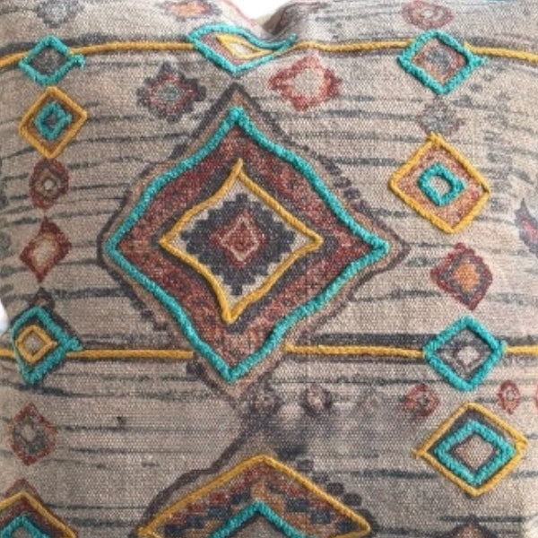 Boho Handtufted Cushion Cover