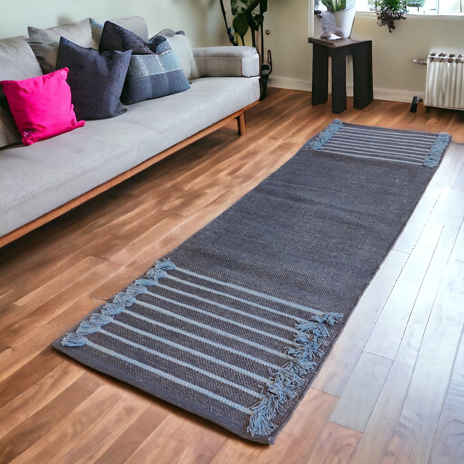 Cotton Eco-Friendly Two Tone Yoga Mat