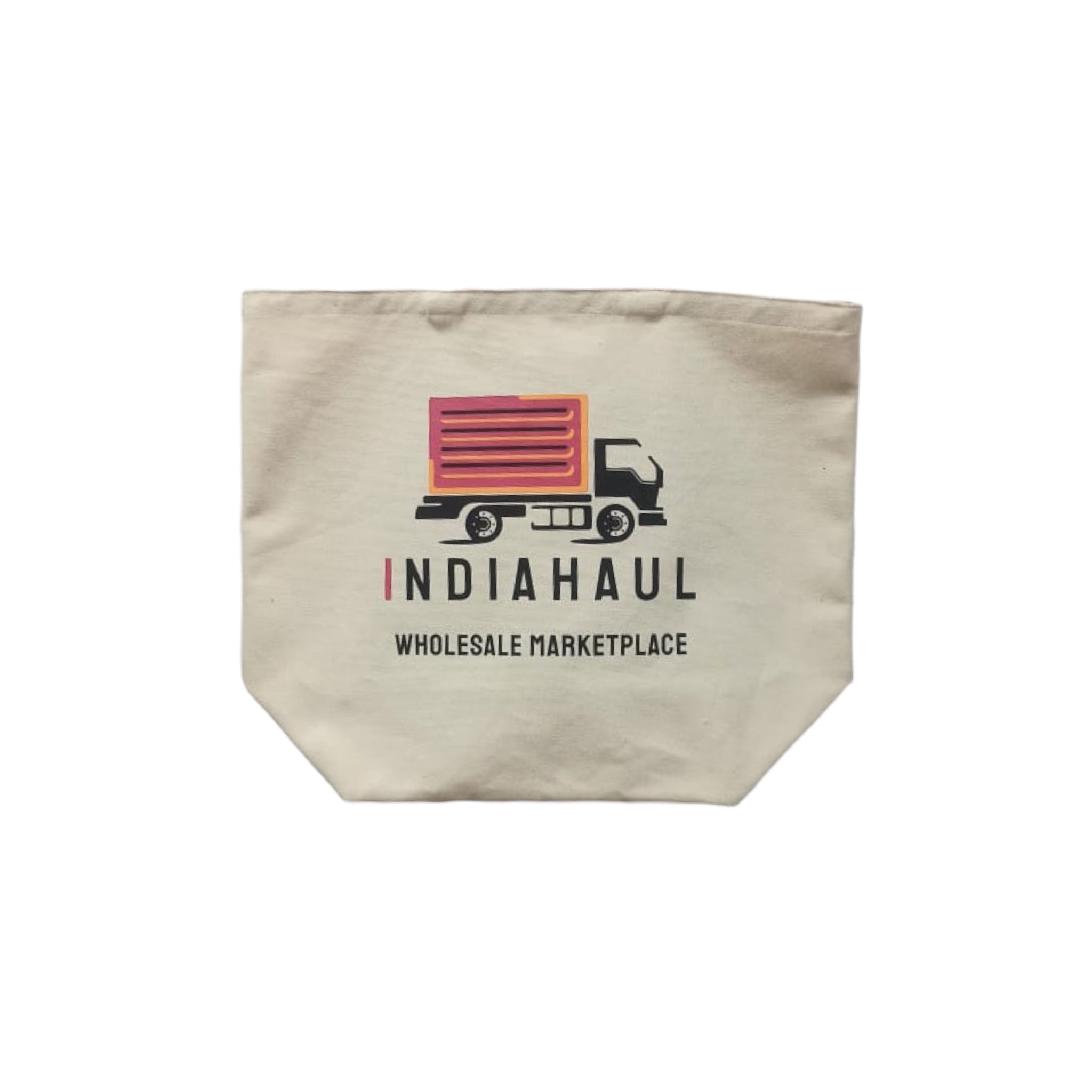 Cotton Canvas Beach Tote Bag