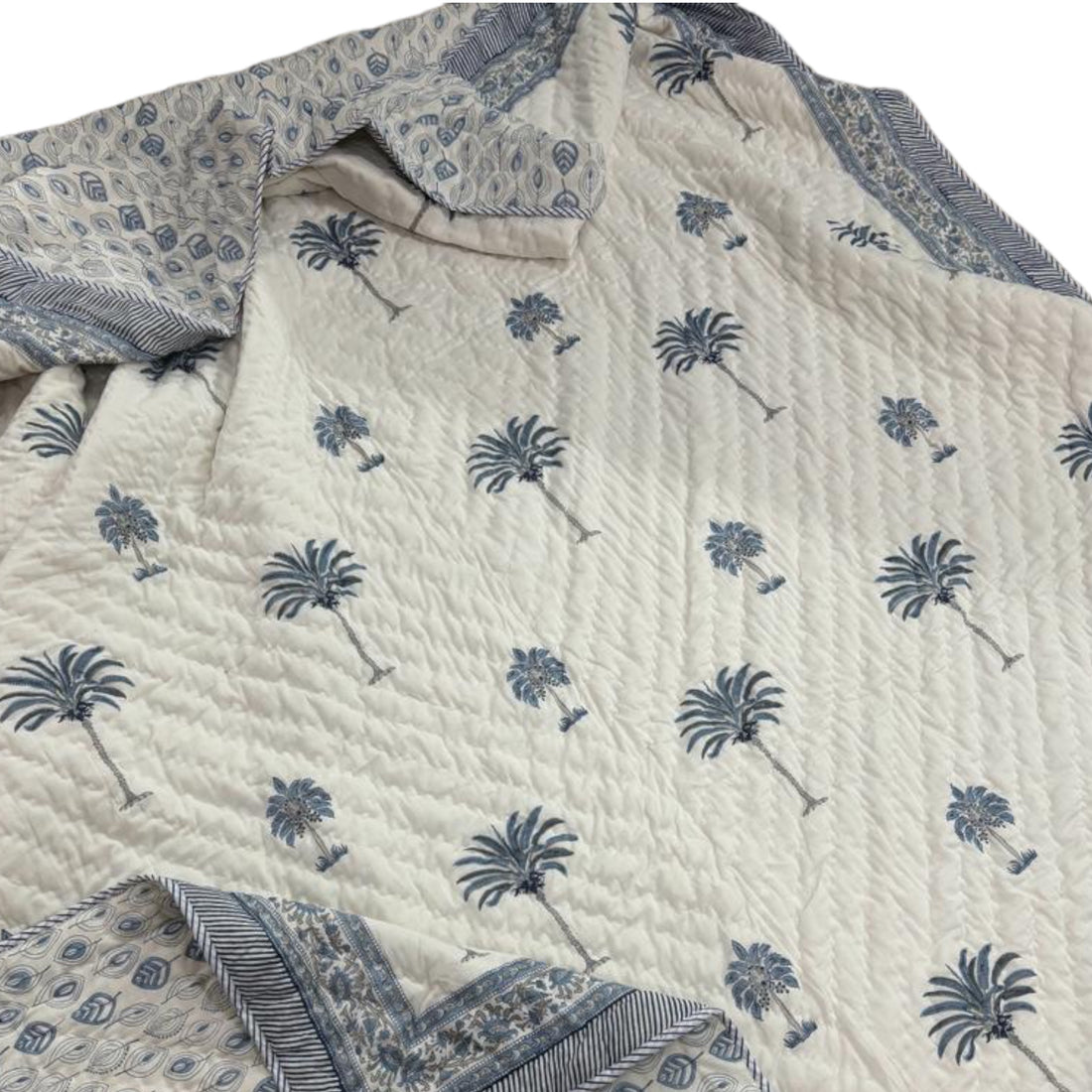 Handblock Cotton Printed Quilt