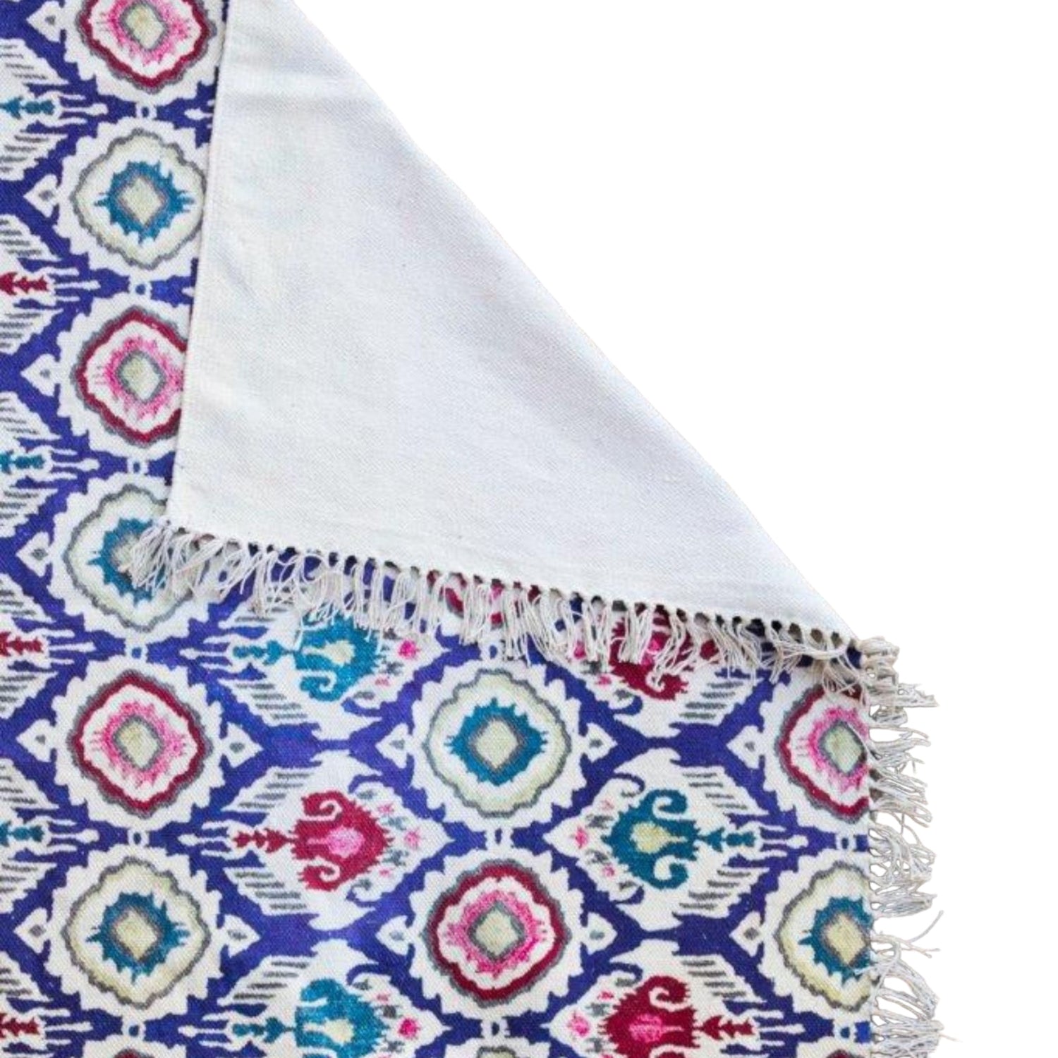 Purple Cotton Digital Printed Rug