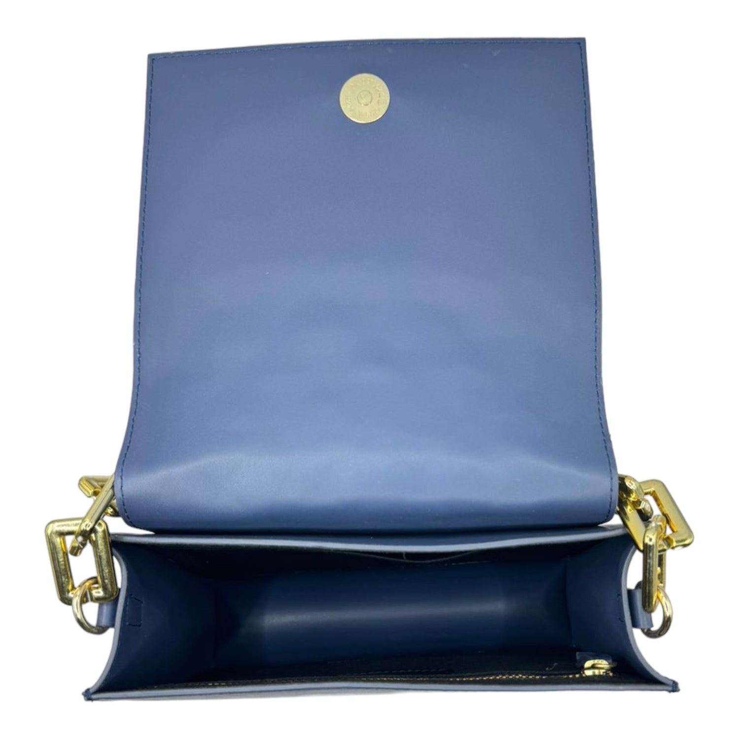 Ladies Leather Quilt Stitch Bags with Metal Chain