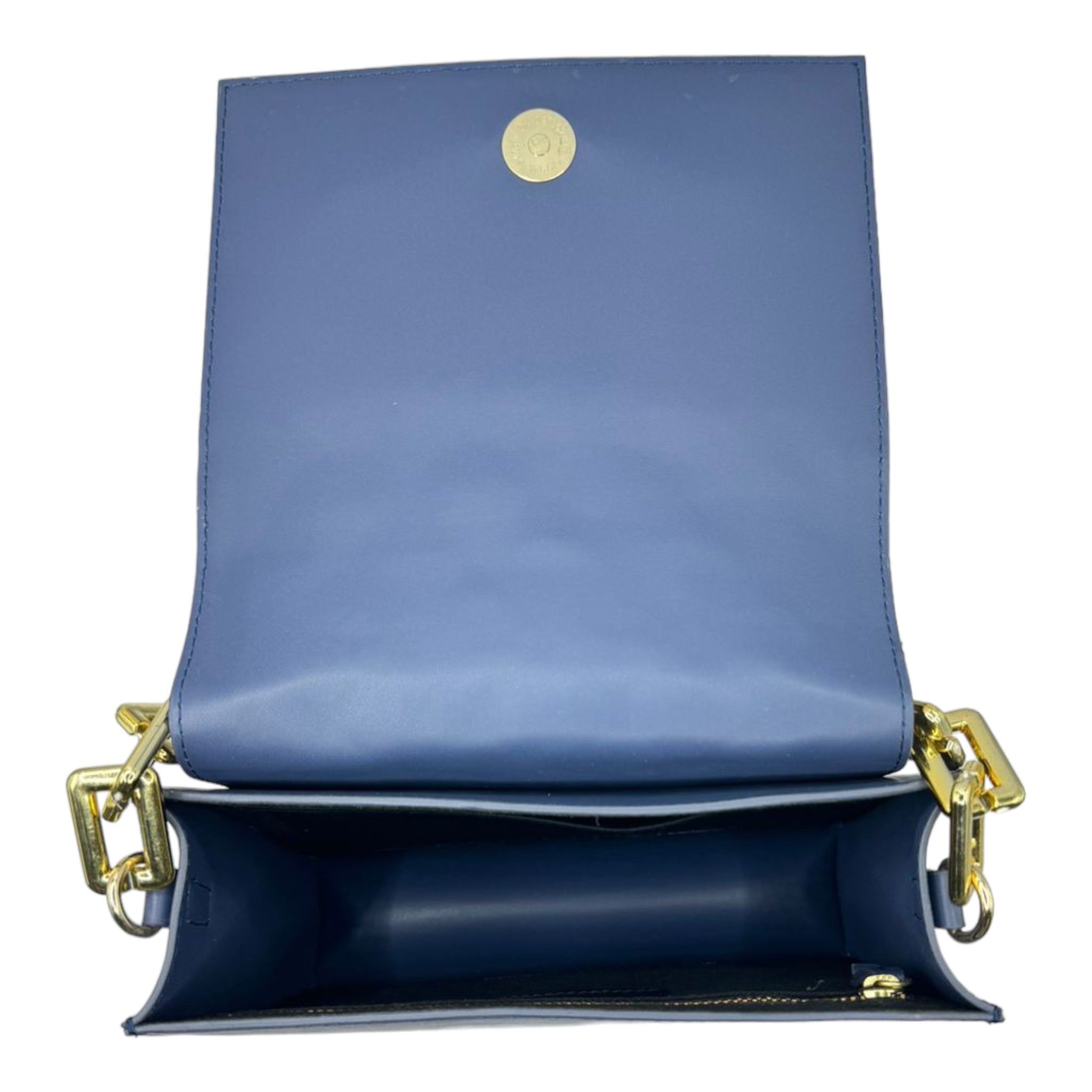 Ladies Leather Quilt Stitch Bags with Metal Chain