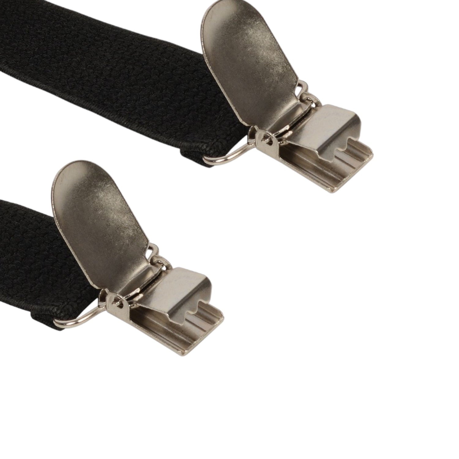 Mens Black Cotton Elastane Suspenders
