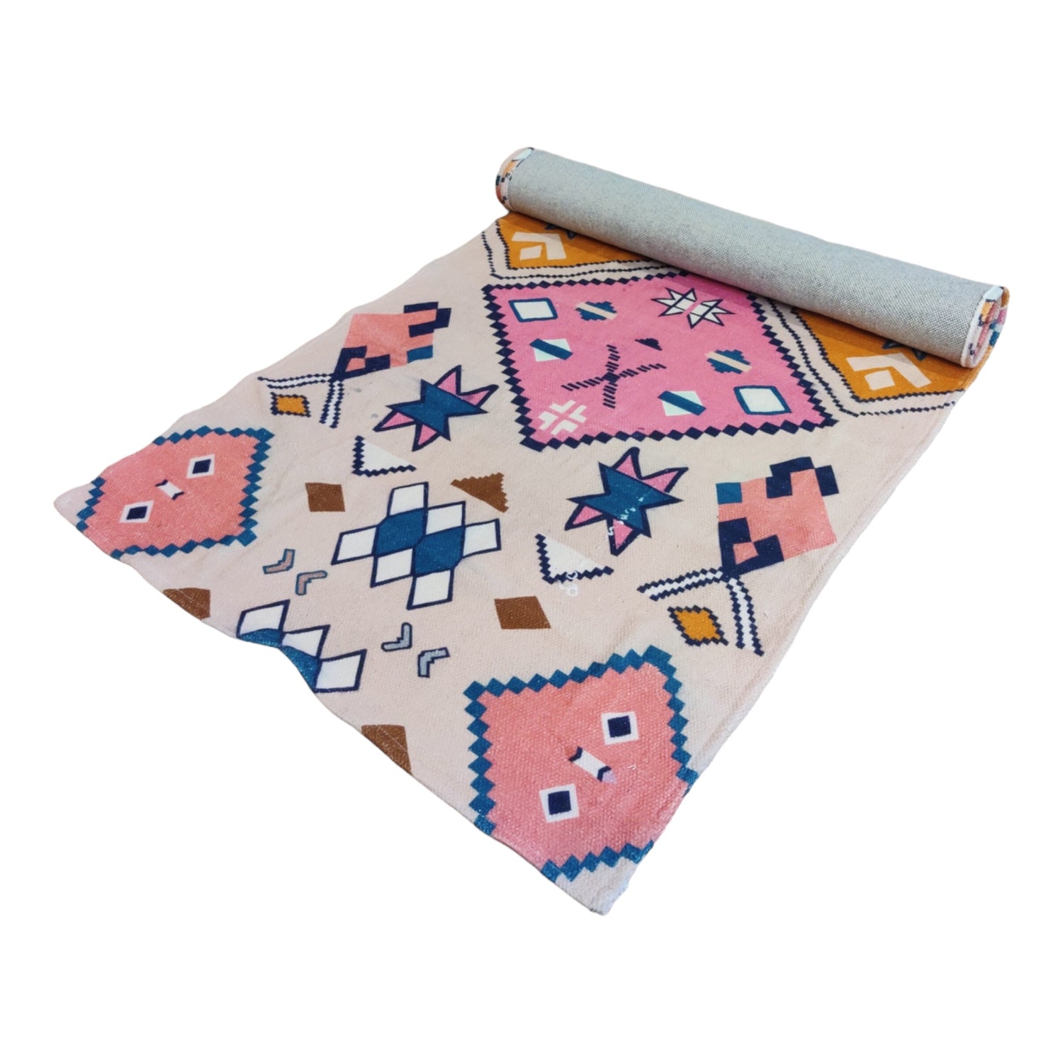 Eco-Friendly Organic Cotton Yoga Mat