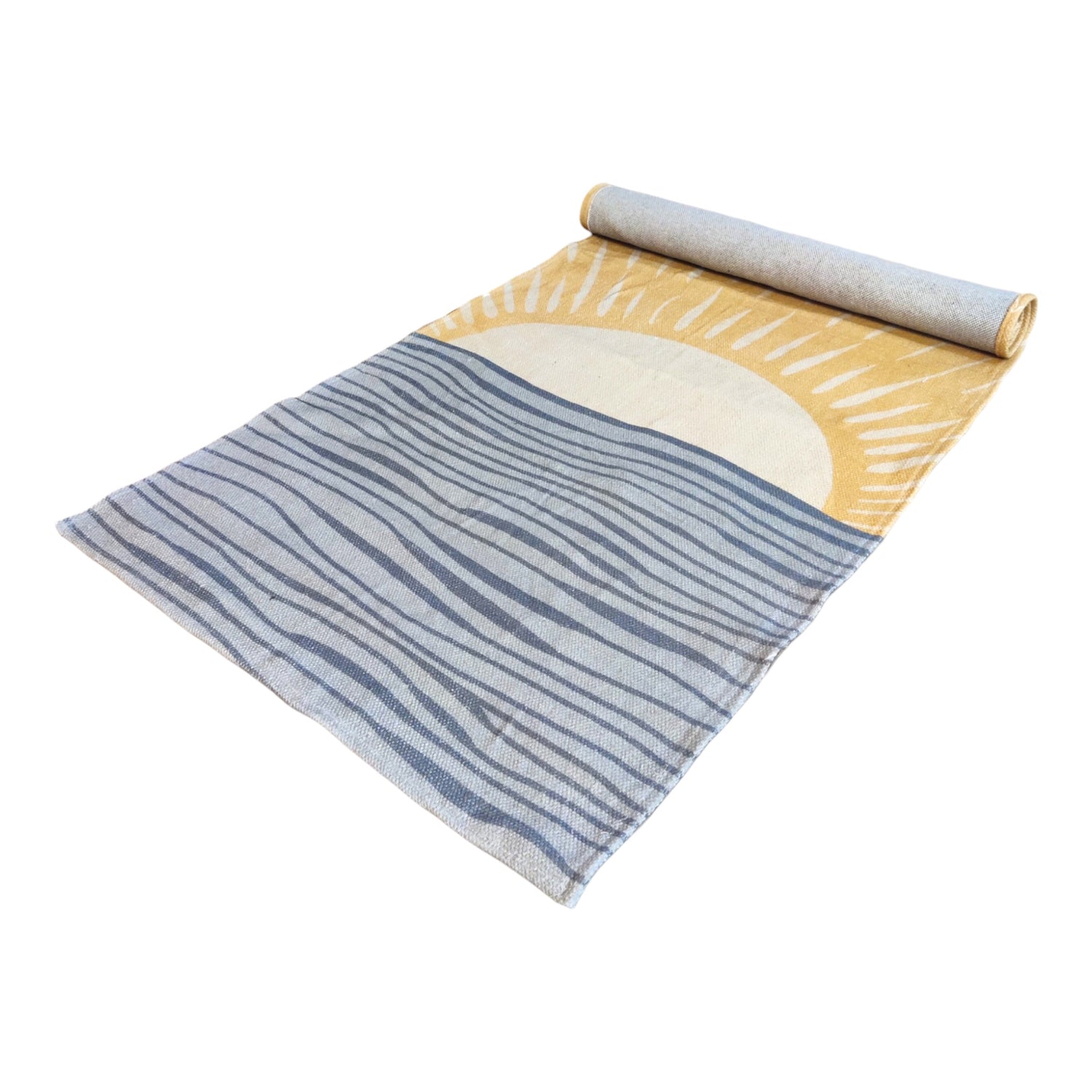 Eco-Friendly Sun Print Yoga Mat