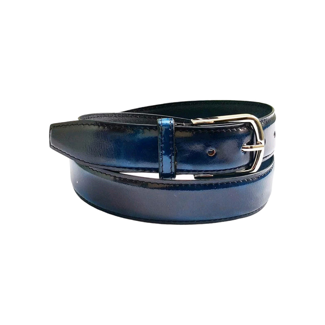 Mens Two Tone Leather Belt.