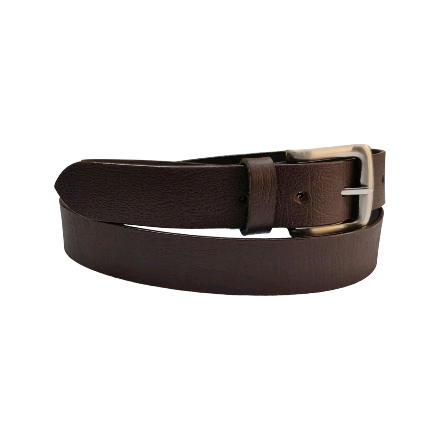 Mens Leather Lunar Print Finish Belt