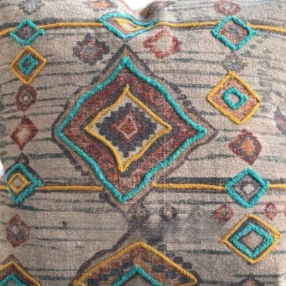 Boho Handtufted Cushion Cover