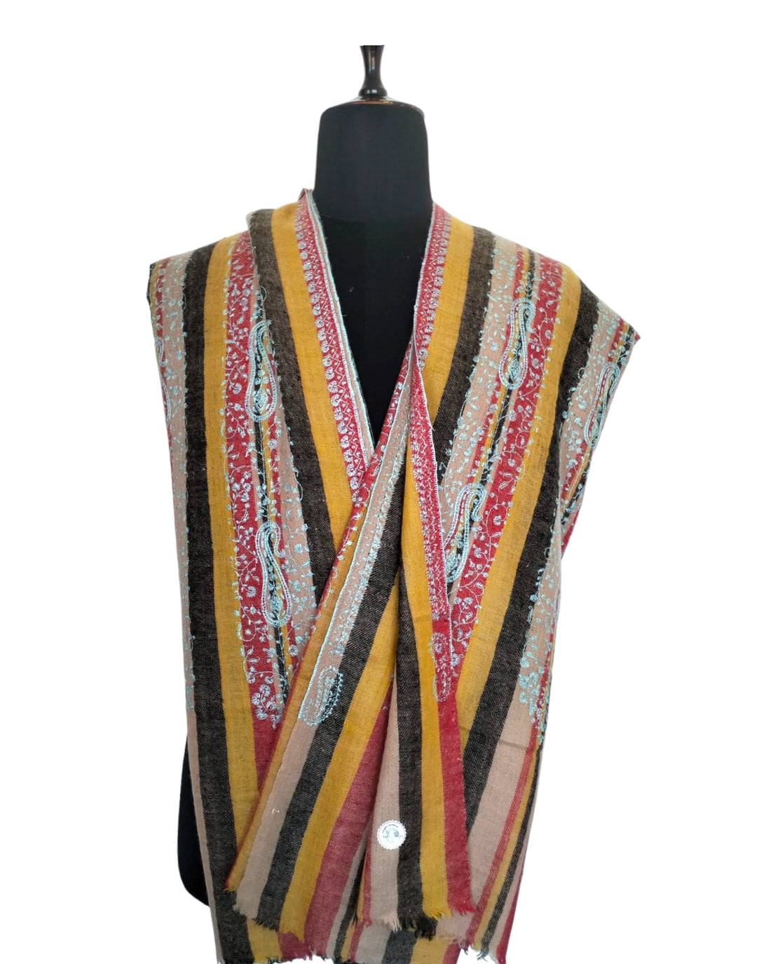 Embroidered Sunny Pashmina