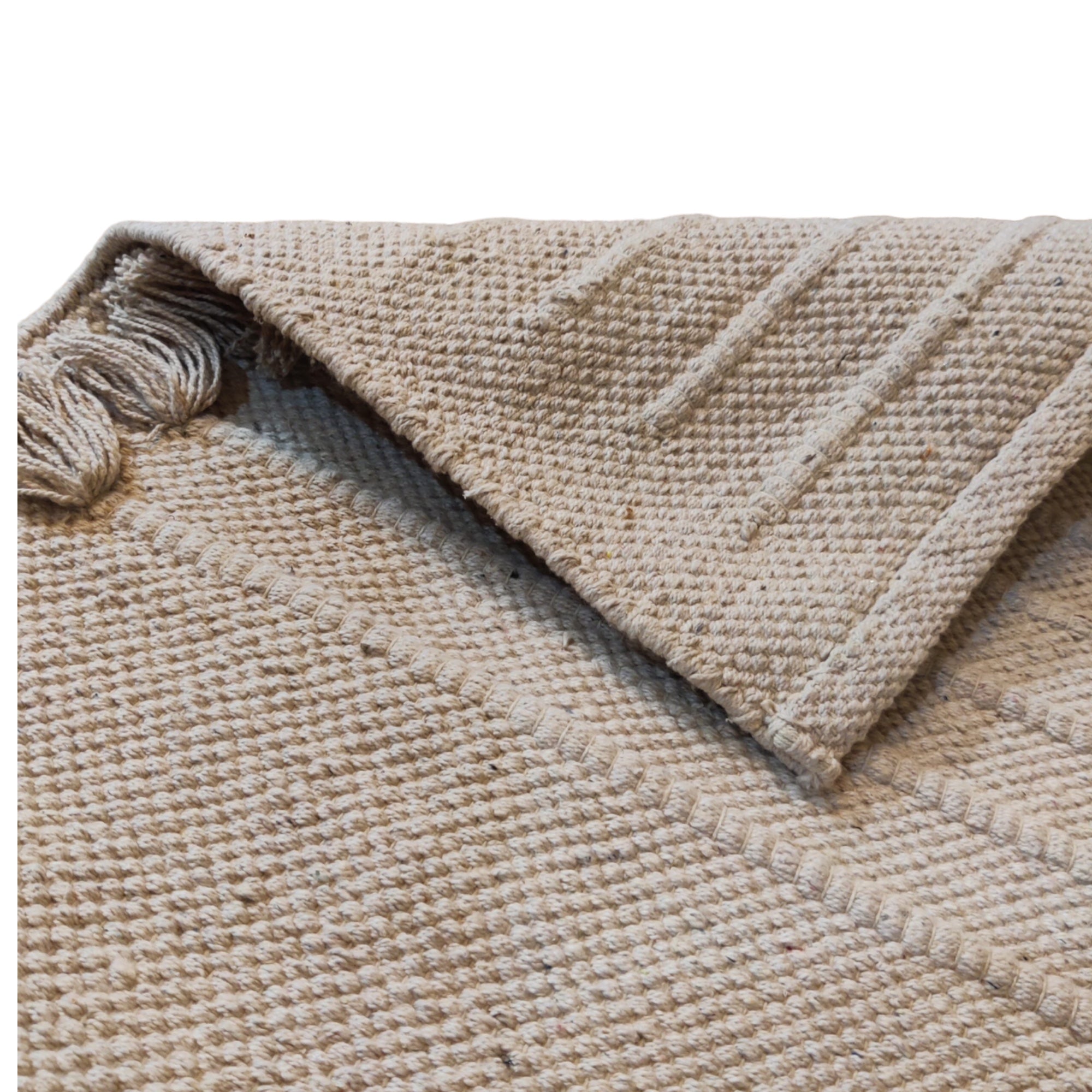 Cotton Handloom Solid Colour Eco-Friendly Yoga Mat