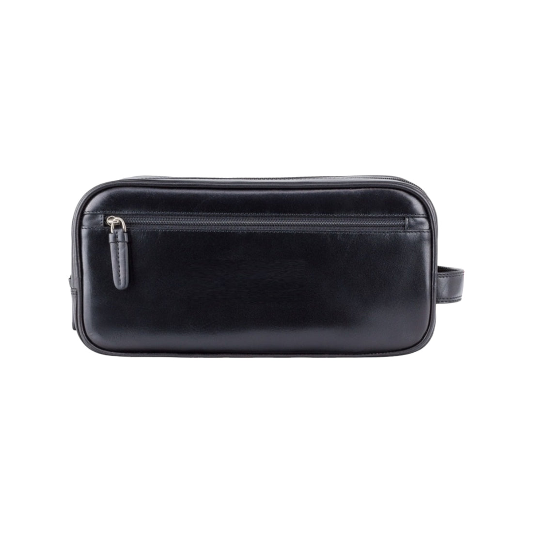 Leather Glossy Finish Toiletry Bag