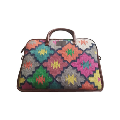 Dhurrie Woven Shoulder Laptop Bag