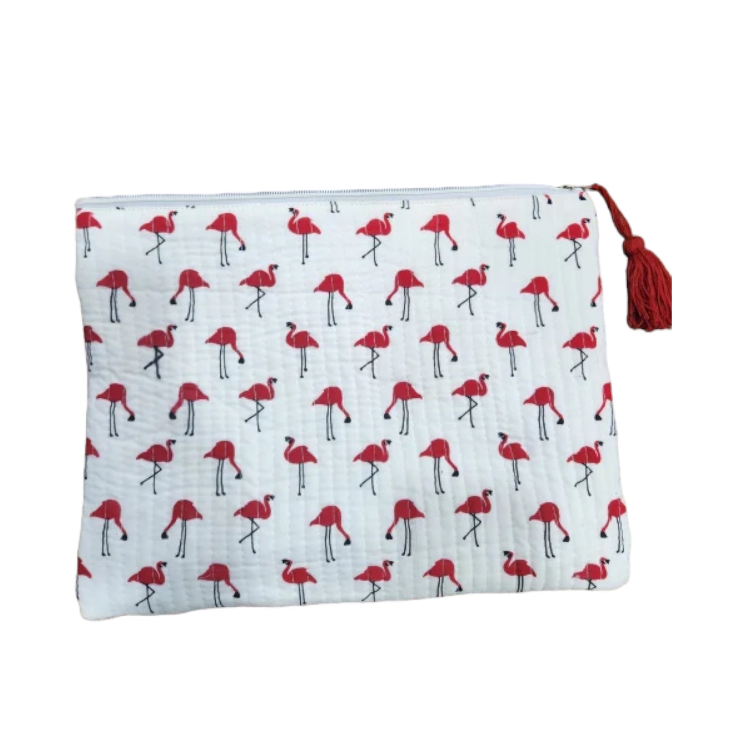 Handblock Cotton Laptop Sleeve Bag