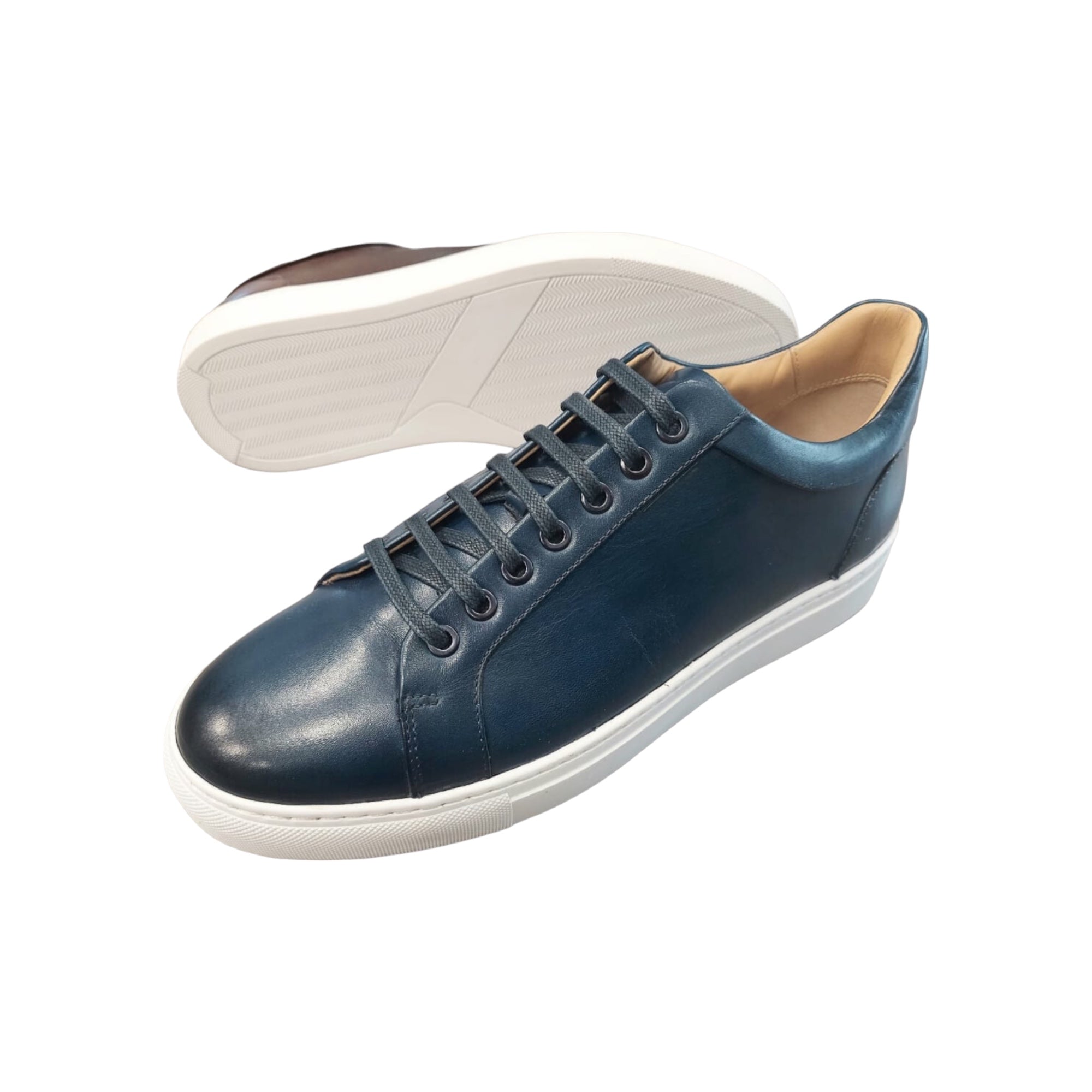 Cooper Mens Leather Sneaker Shoe