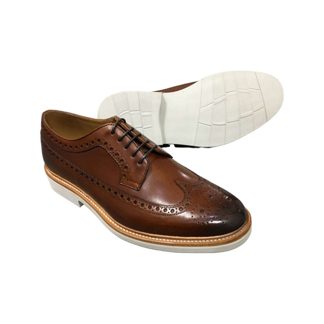 Casual Oxford Cemented Leather Shoes
