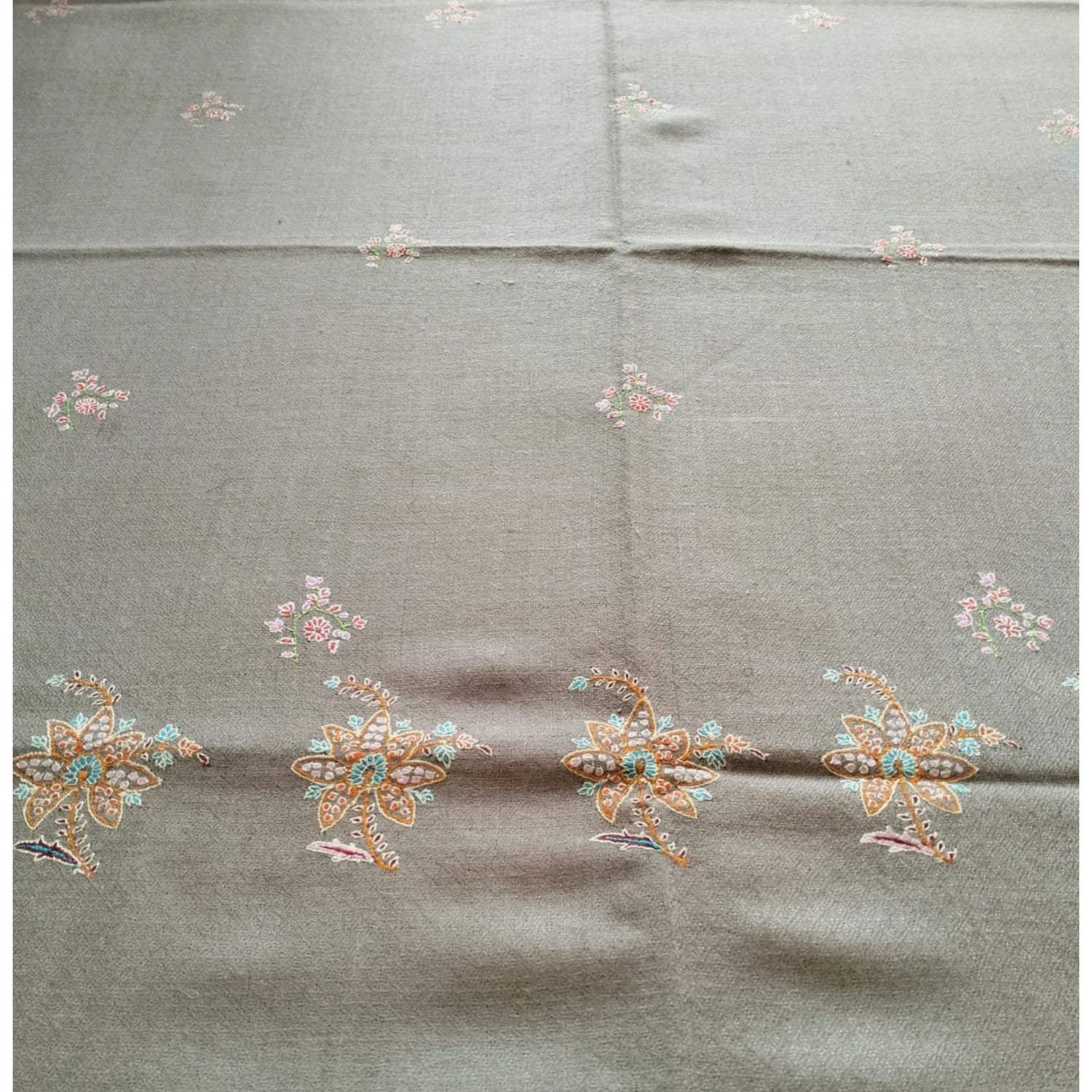 Pashmina with Intricate Sozni Embroidery