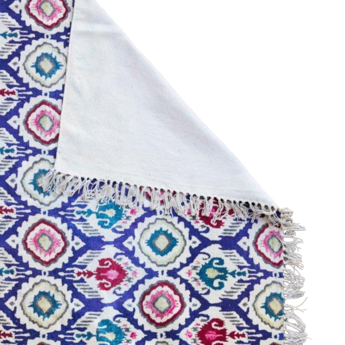 Purple Cotton Digital Printed Rug