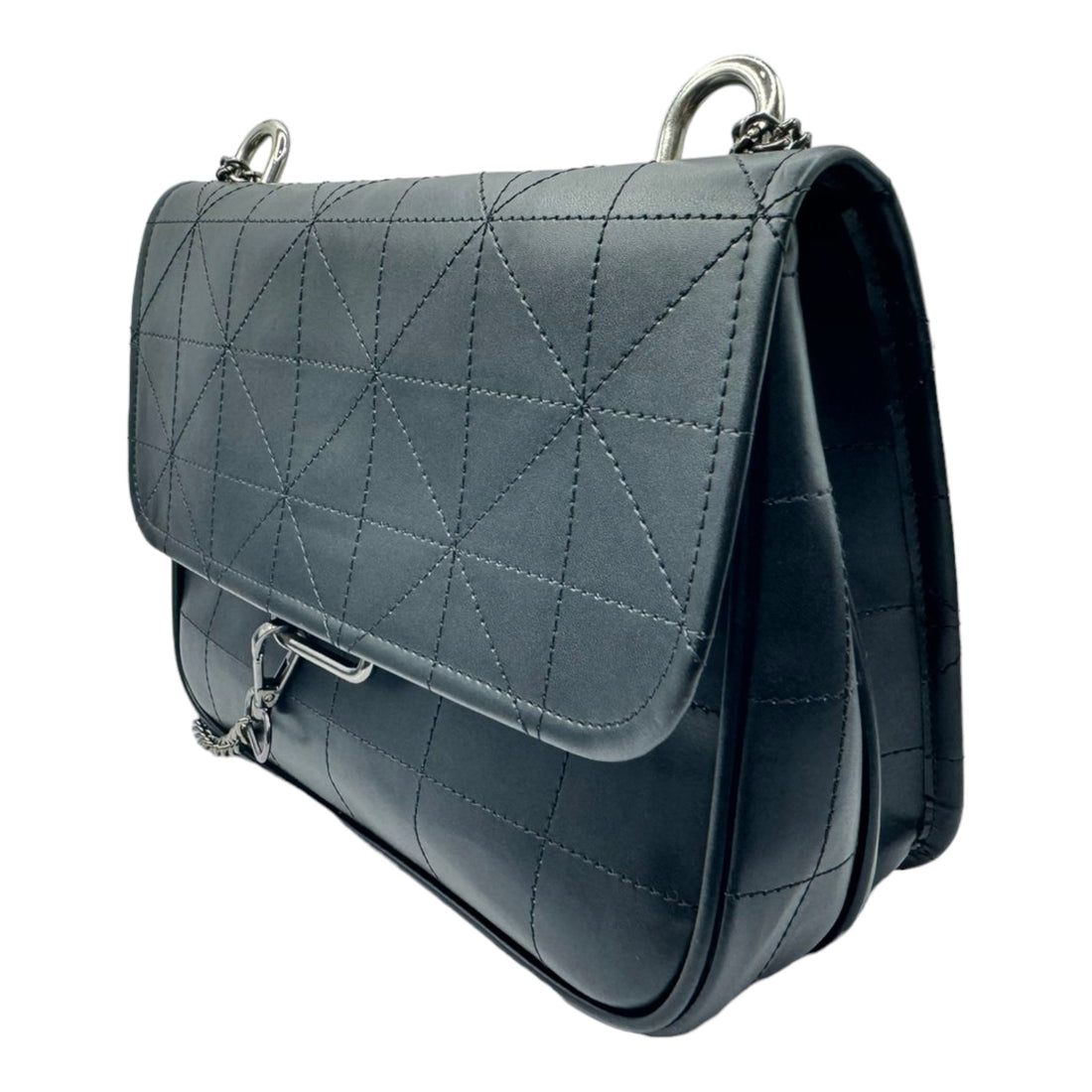Ladies Leather Diamond Stitch Casual Bag