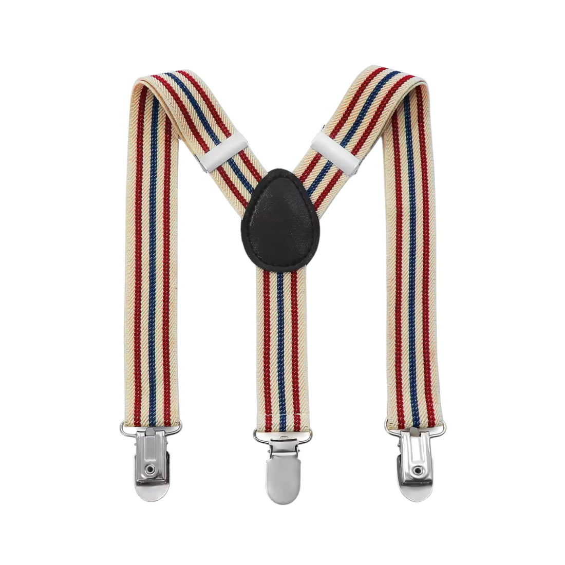 Mens Stripe Cotton Elastane Suspenders
