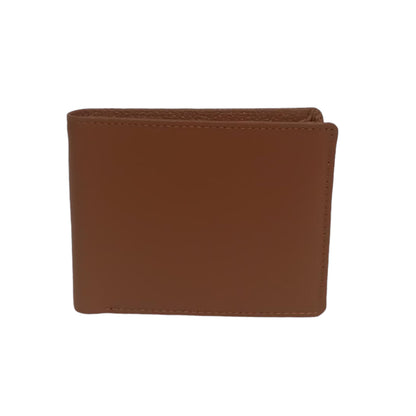 Mens Bifold leather wallet with coin pocket