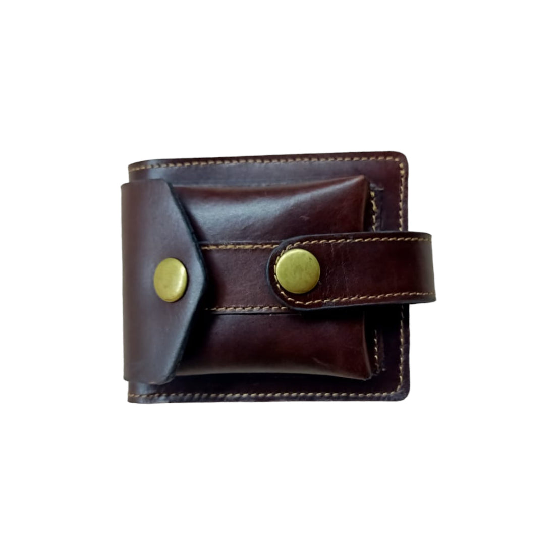 Mens Leather Wallet Pull Up Finish