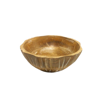 Wooden Tribal Carved Bowl