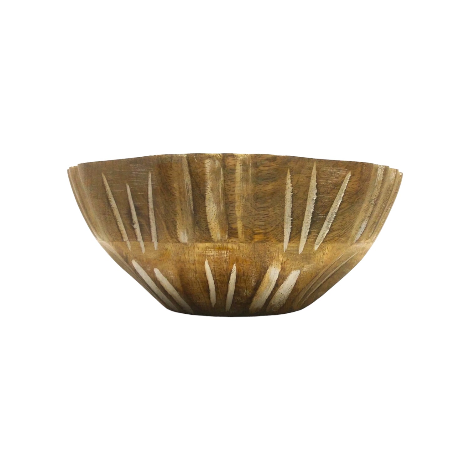 Wooden Tribal Carved Bowl