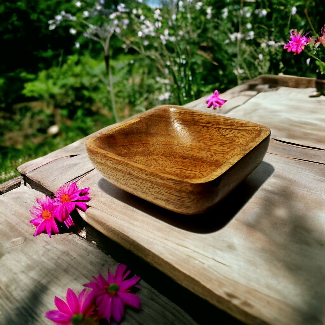 Eco-Friendly Wooden Bowl