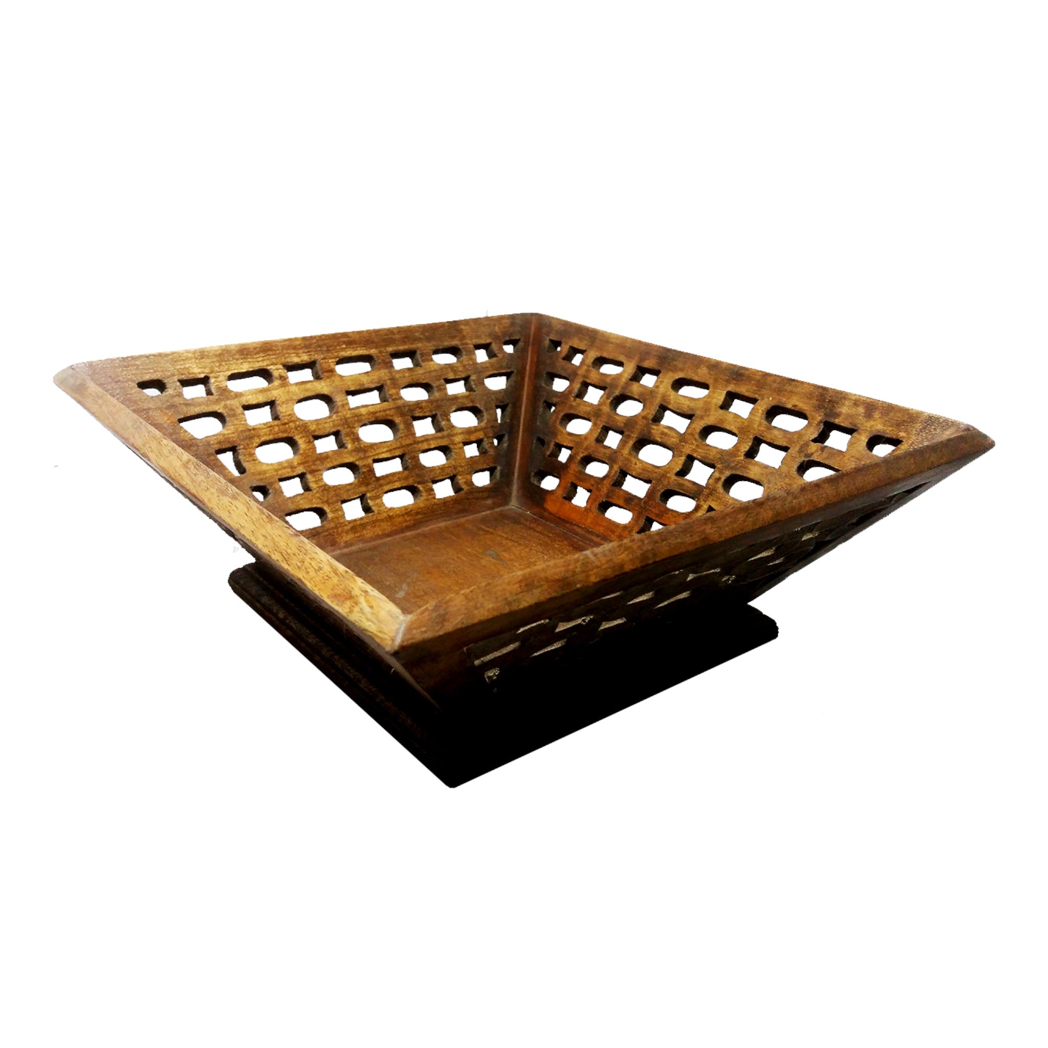 Wooden Decor Basket