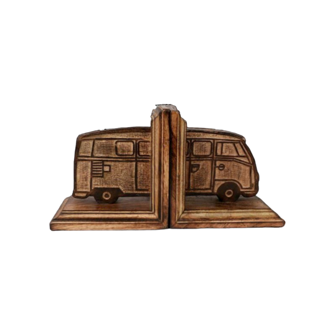 Wooden Car Bookend