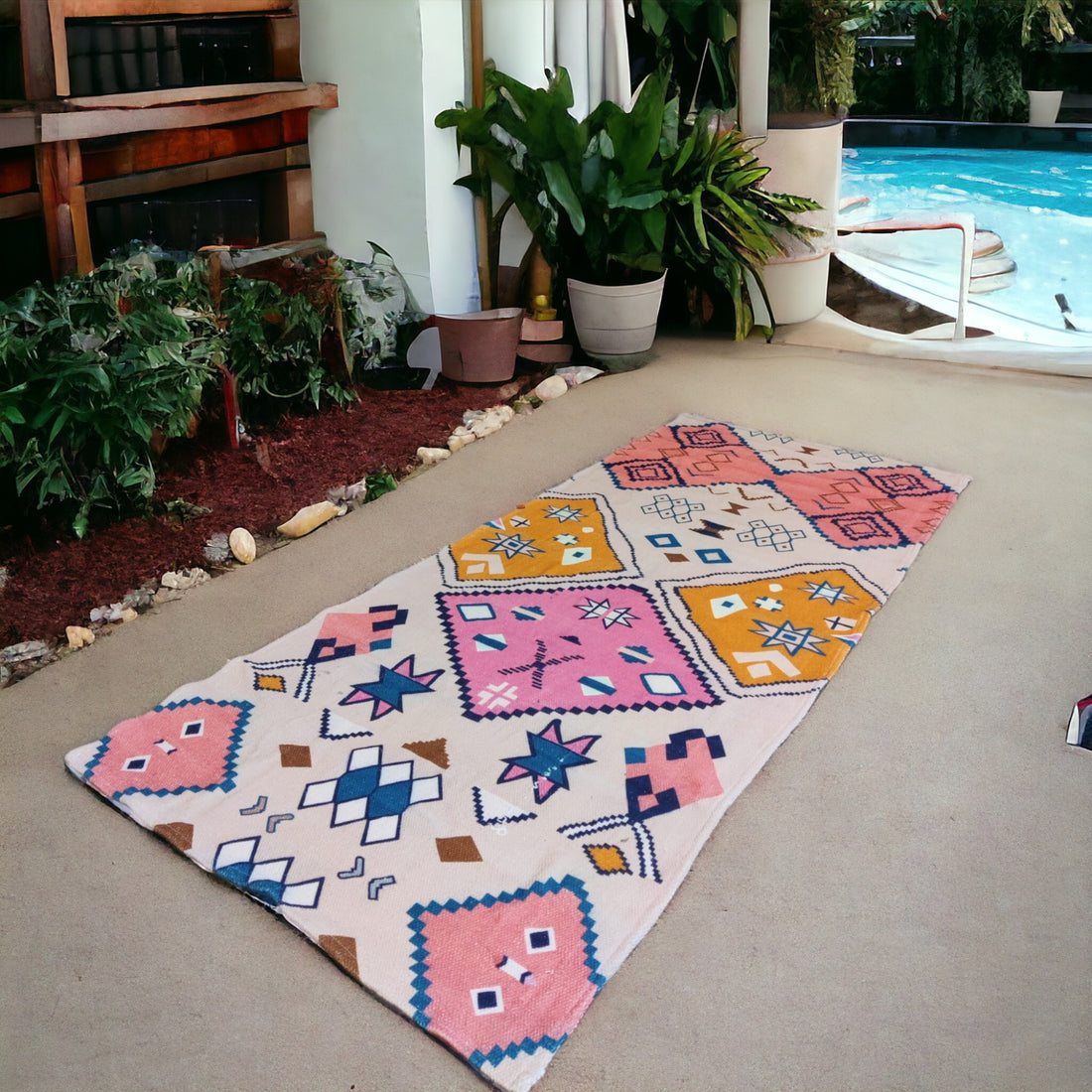 Eco-Friendly Organic Cotton Yoga Mat