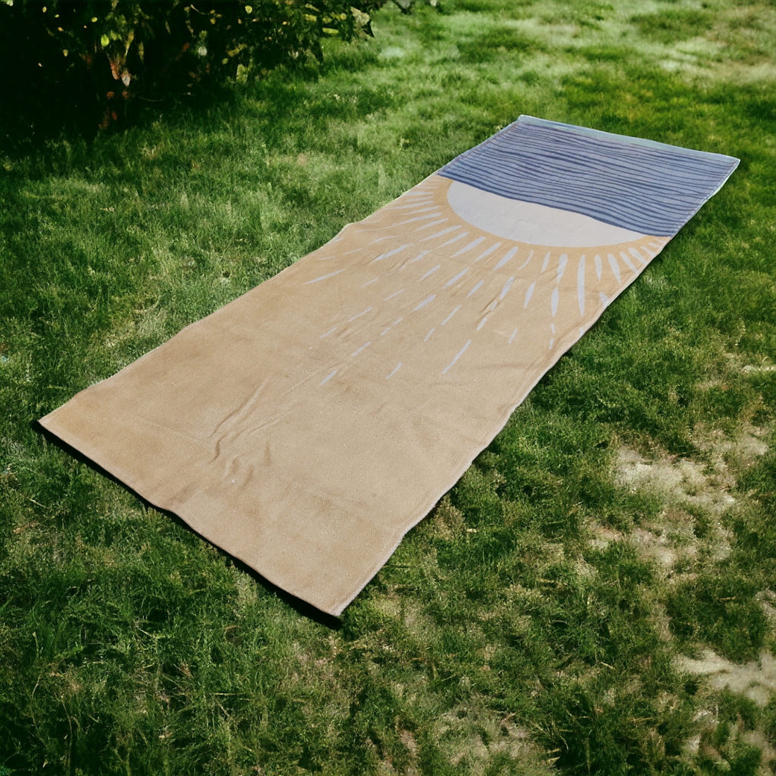 Eco-Friendly Sun Print Yoga Mat