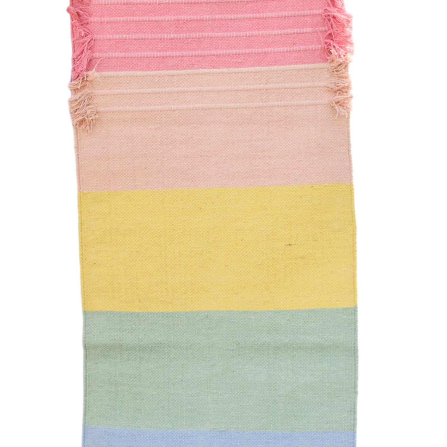 Cotton Handloom Multicolor Yoga Mat