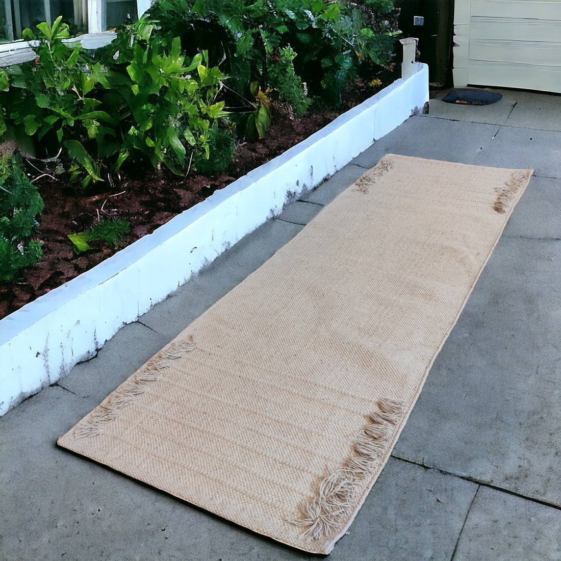 Cotton Handloom Solid Colour Eco-Friendly Yoga Mat